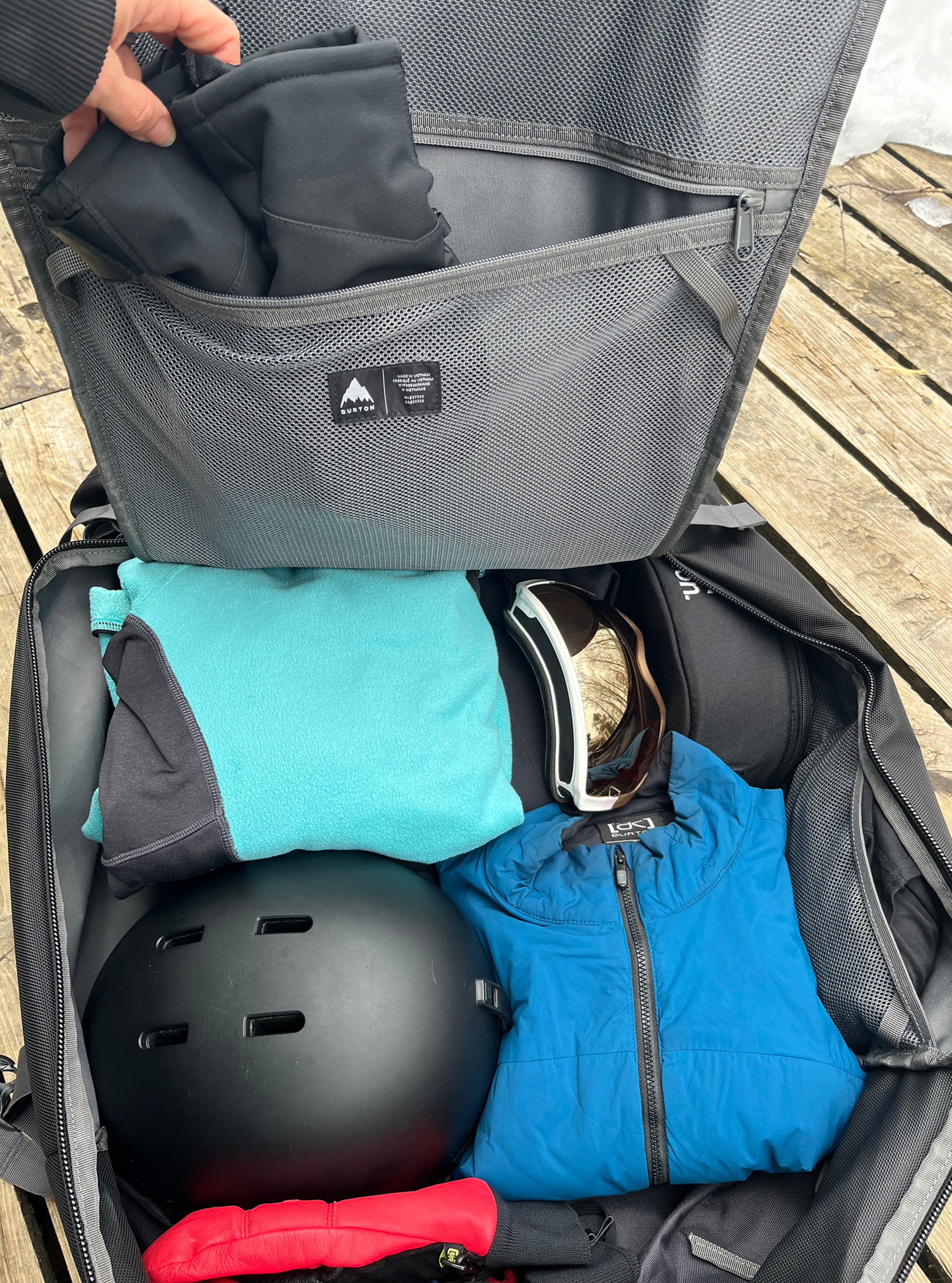 Burton Multipath 90L Large Duffel Bag 2026|ラゲッジ Burton Multipath 90L Large Duffel Bag 2026|ラゲッジ