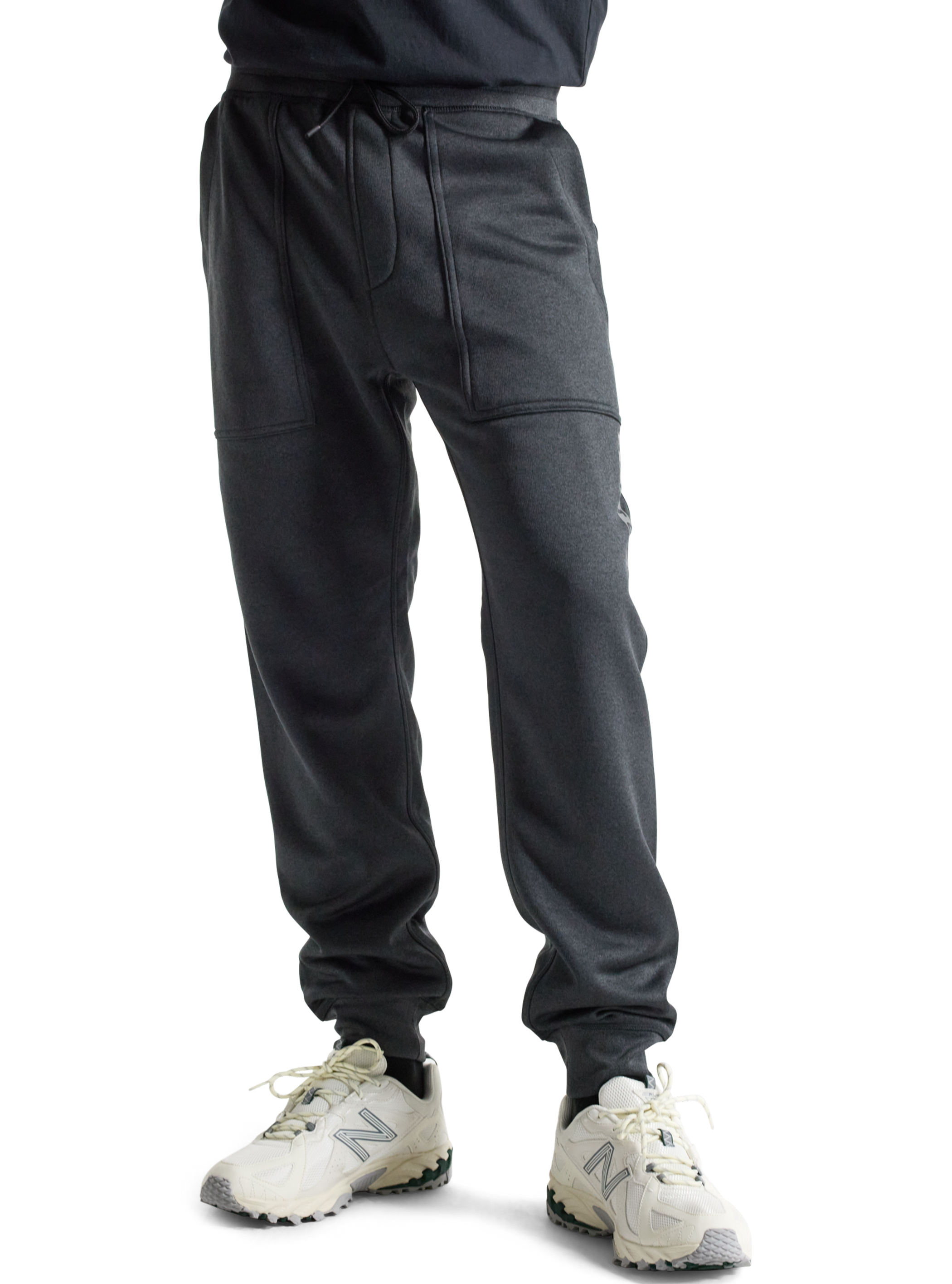 Product image of Men's Burton Oak Fleece Pants[Variant:True Black Heather]