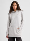 Product image of Women's Burton Oak Long Pullover Hoodie[Variant:Gray Cloud Heather]