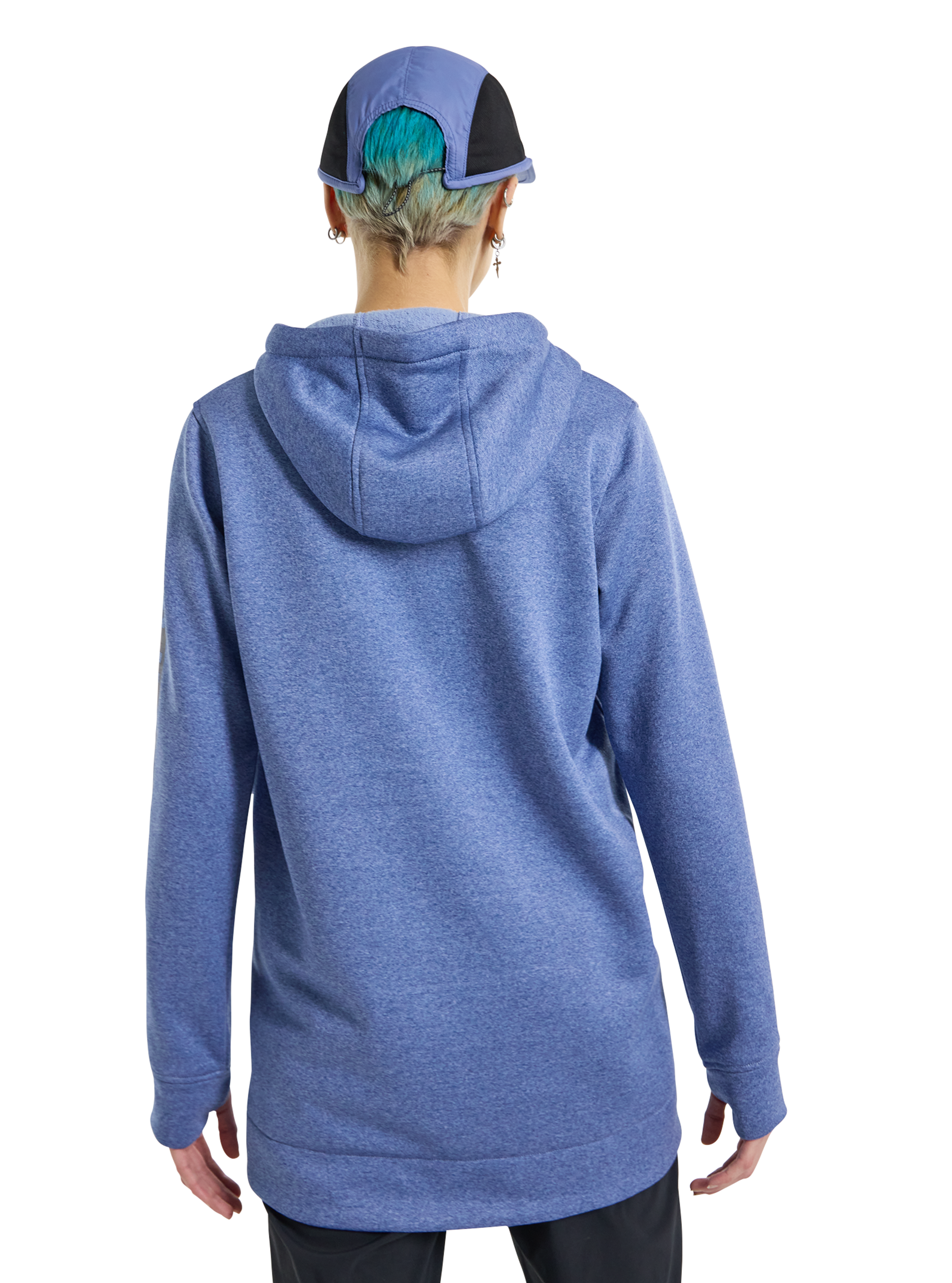 ウィメンズ Burton オーク ロング プルオーバーフーディー