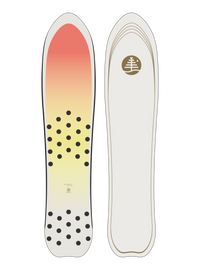 Product image of Burton Family Tree Backseat Driver Pow Surfing Snowboard[Variant:Graphic]