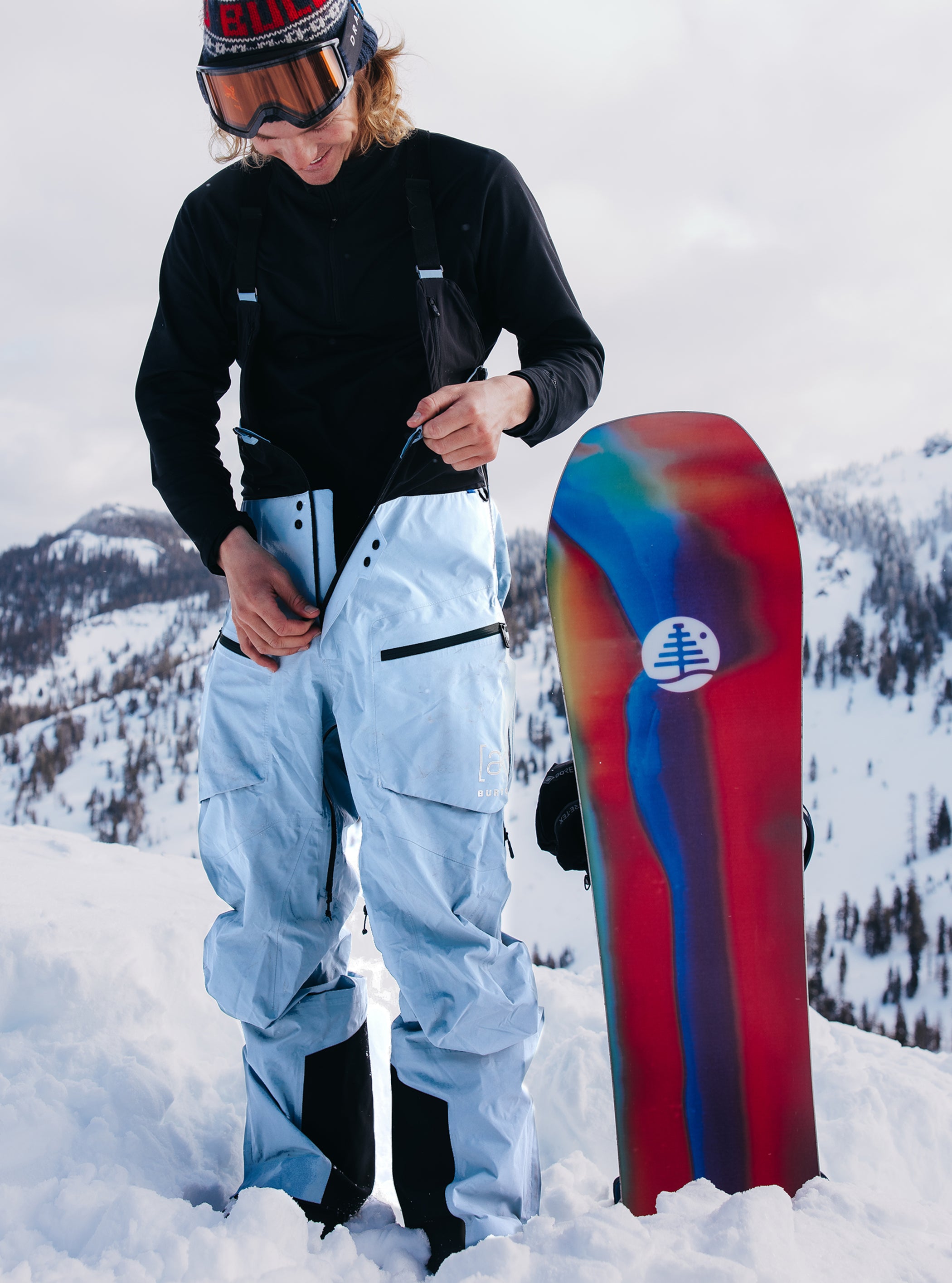 メンズ Burton [ak]® タスク GORE-TEX PRO 3L ハイトップ ビブパンツ