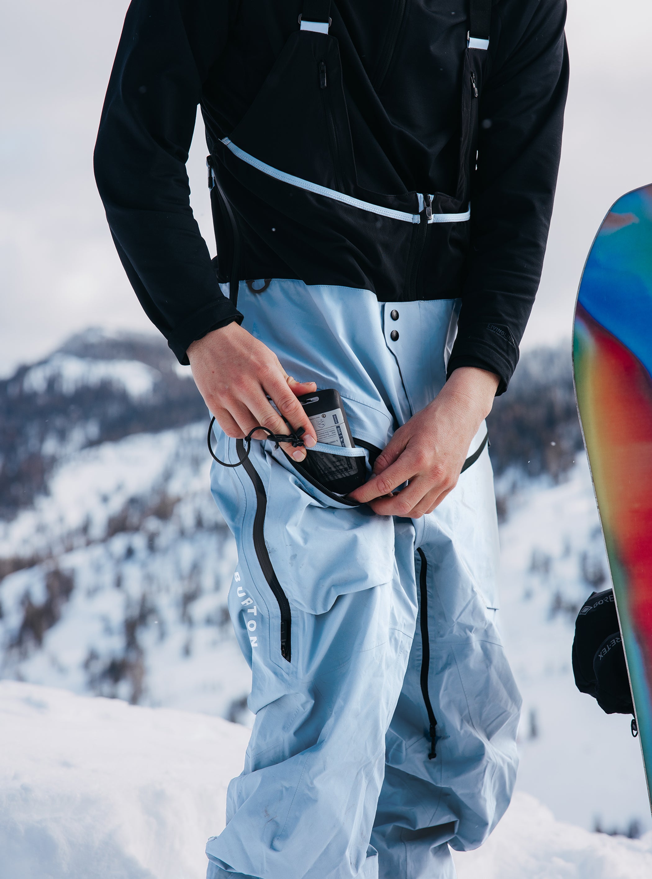 メンズ Burton [ak]® タスク GORE-TEX PRO 3L ハイトップ ビブパンツ