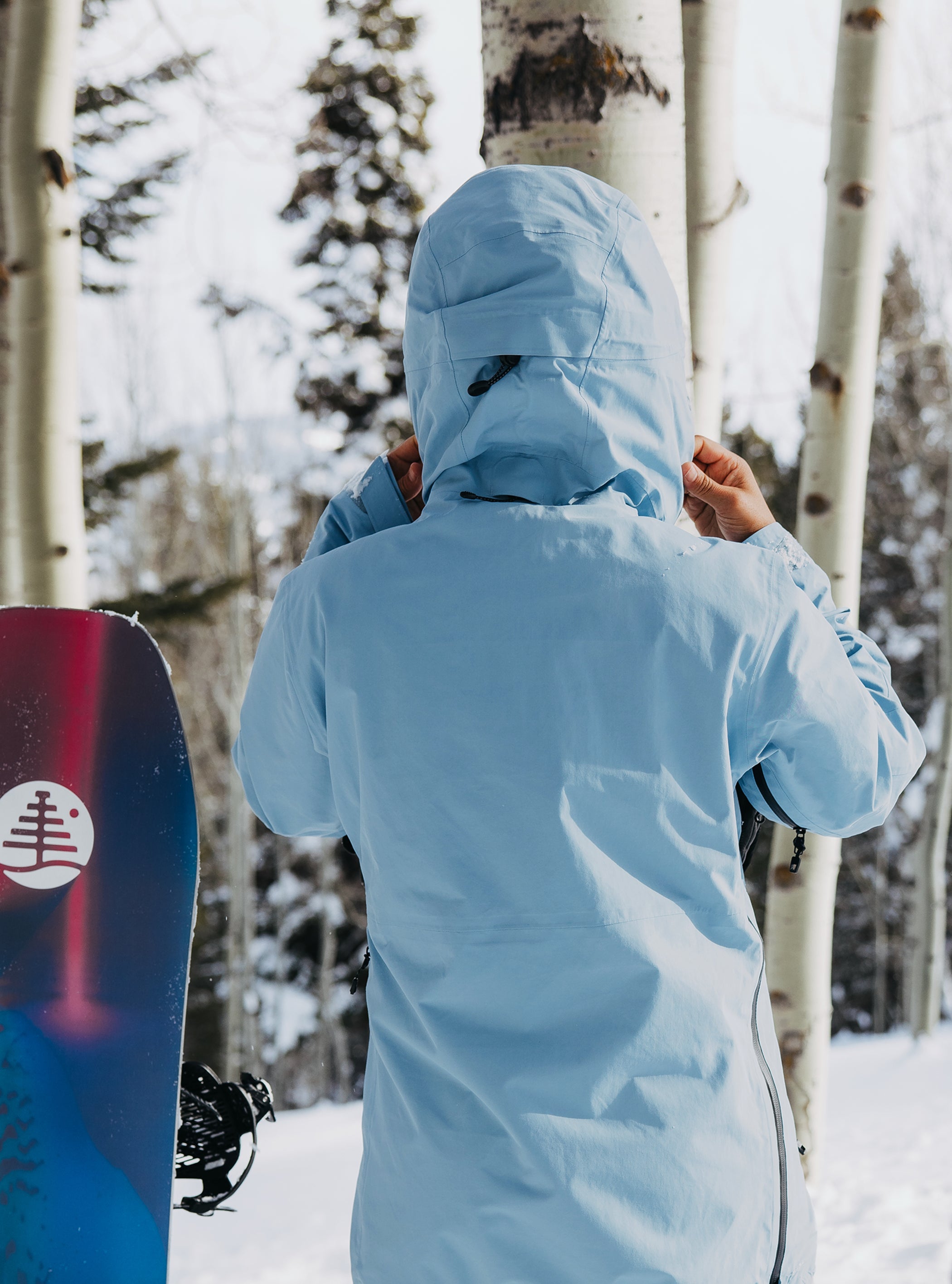 Product image of Women's Burton [ak] Kimmy GORE-TEX 2L Anorak Jacket[Variant:Dusty Blue]