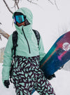 Product image of Women's Burton [ak] Kimmy GORE-TEX 2L Anorak Jacket[Variant:Powder Mint / Fur Purple Root]