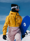 Product image of Women's Burton [ak] Kimmy GORE-TEX 2L Anorak Jacket[Variant:Goldenrod / Shadow Pink]