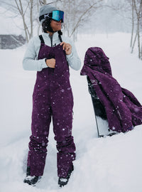 Product image of Women's Burton [ak] Kimmy GORE-TEX 2L Bib Pants[Variant:Purple Root]