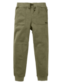 Product image of Kids' Burton Oak Fleece Pants (Sample)[Variant:Forest Moss Heather]