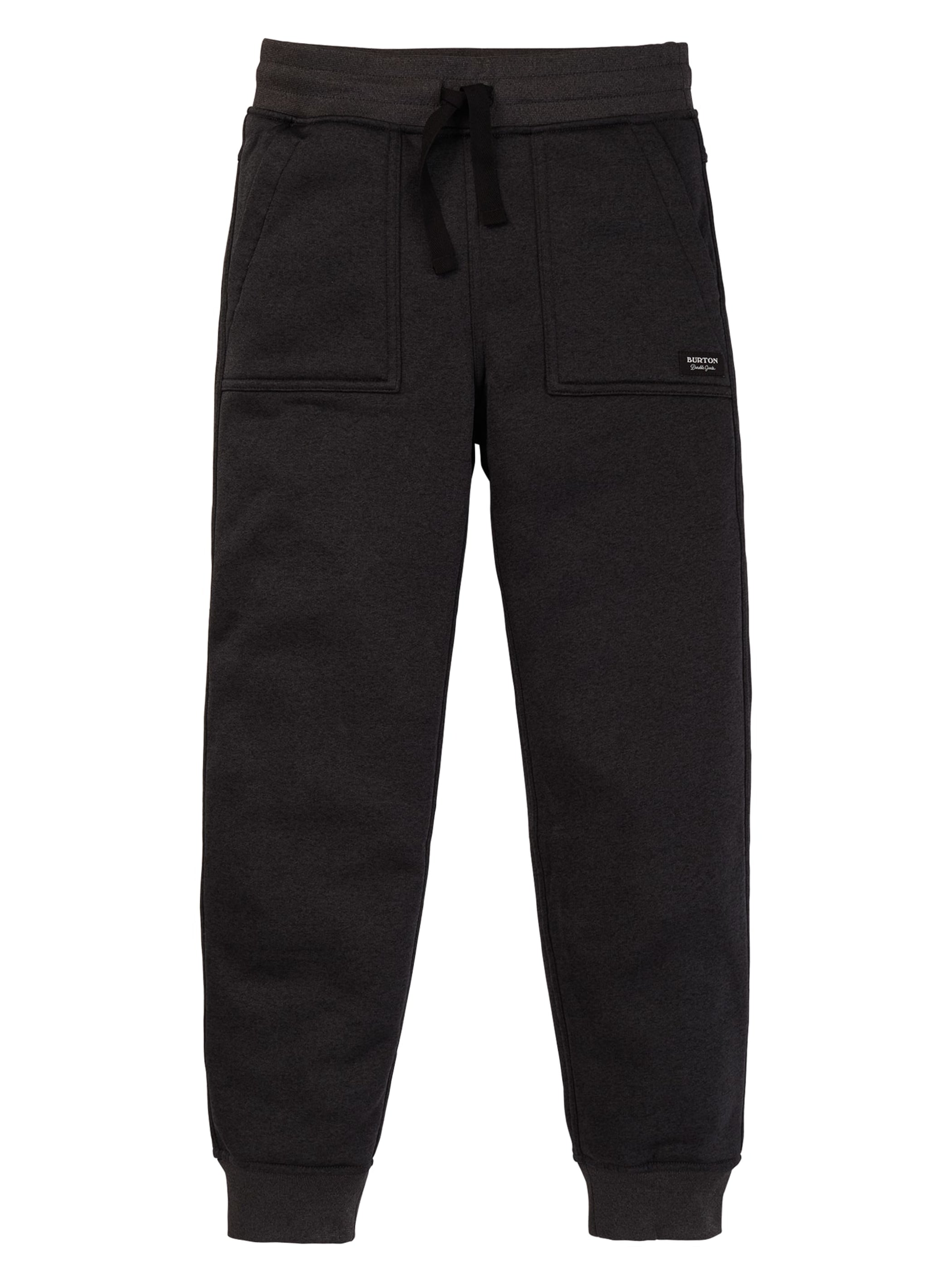 Product image of Kids' Burton Oak Fleece Pants[Variant:True Black Heather]