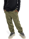 Product image of Kids' Burton Oak Fleece Pants[Variant:Forest Moss Heather]