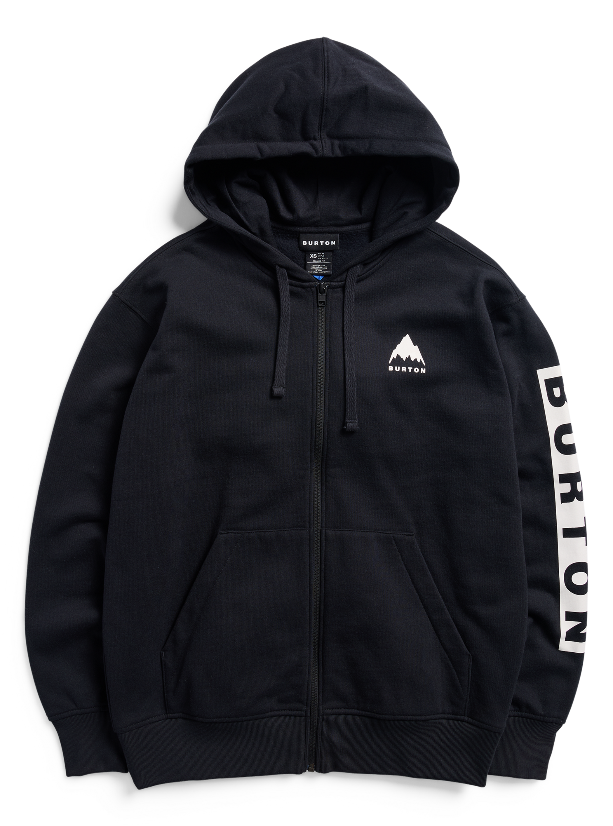 Product image of Burton Elite Full-Zip Hoodie[Variant:True Black]