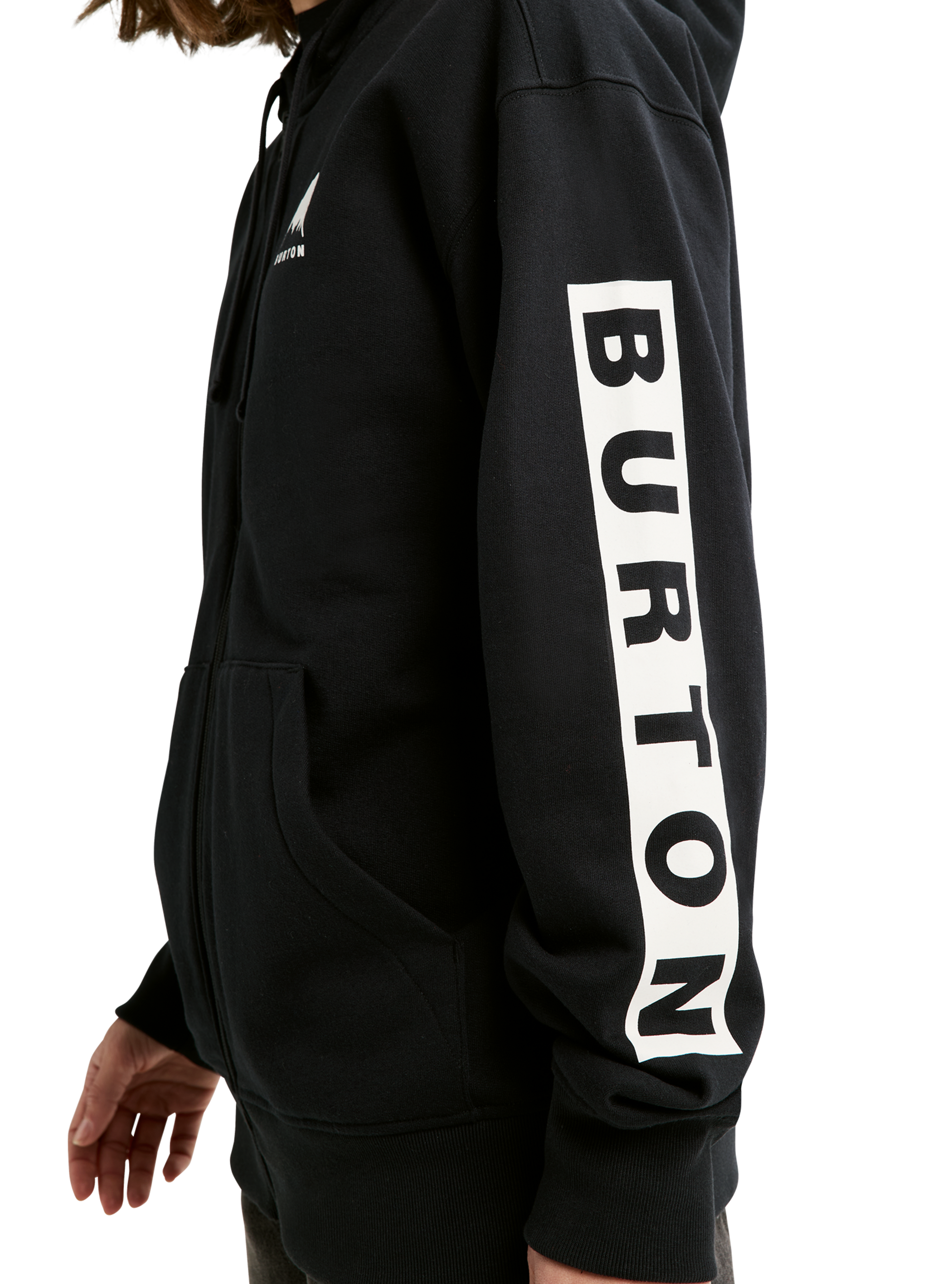 Product image of Burton Elite Full-Zip Hoodie[Variant:True Black]