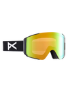 Product image of Anon Sync Goggles + Bonus Lens[Variant:Frame: Black, Lens: Perceive Variable Green (22% / S2), Spare Lens: Perceive Cloudy Pink (53% / S1)]