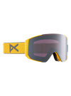 Product image of Anon Sync Goggles + Bonus Lens[Variant:Frame: Golden, Lens: Perceive Sunny Onyx (6% / S4), Spare Lens: Perceive Variable Violet (34% / S2)]