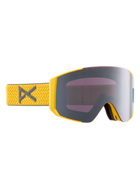 Product image of Anon Sync Goggles + Bonus Lens[Variant:Frame: Golden, Lens: Perceive Sunny Onyx (6% / S4), Spare Lens: Perceive Variable Violet (34% / S2)]