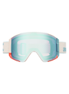 Product image of Anon Sync Goggles + Bonus Lens + MFI® Face Mask[Variant:Frame: Oat, Lens: Perceive Variable Blue (21% / S2), Spare Lens: Perceive Cloudy Pink (53% / S1)]