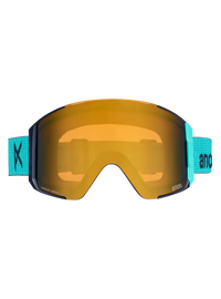 Product image of Anon Sync Goggles + Bonus Lens + MFI® Face Mask[Variant:Frame: Marine, Lens: Perceive Sunny Bronze (17% / S3), Spare Lens: Perceive Cloudy Burst (59% / S1)]