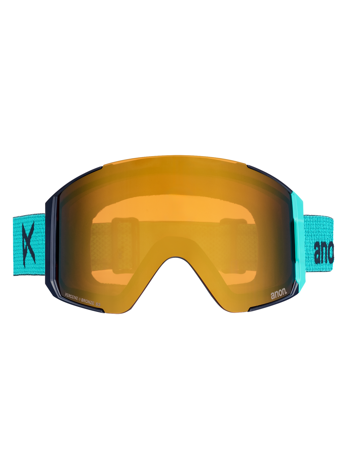 Product image of Anon Sync Goggles + Bonus Lens + MFI® Face Mask[Variant:Frame: Marine, Lens: Perceive Sunny Bronze (17% / S3), Spare Lens: Perceive Cloudy Burst (59% / S1)]