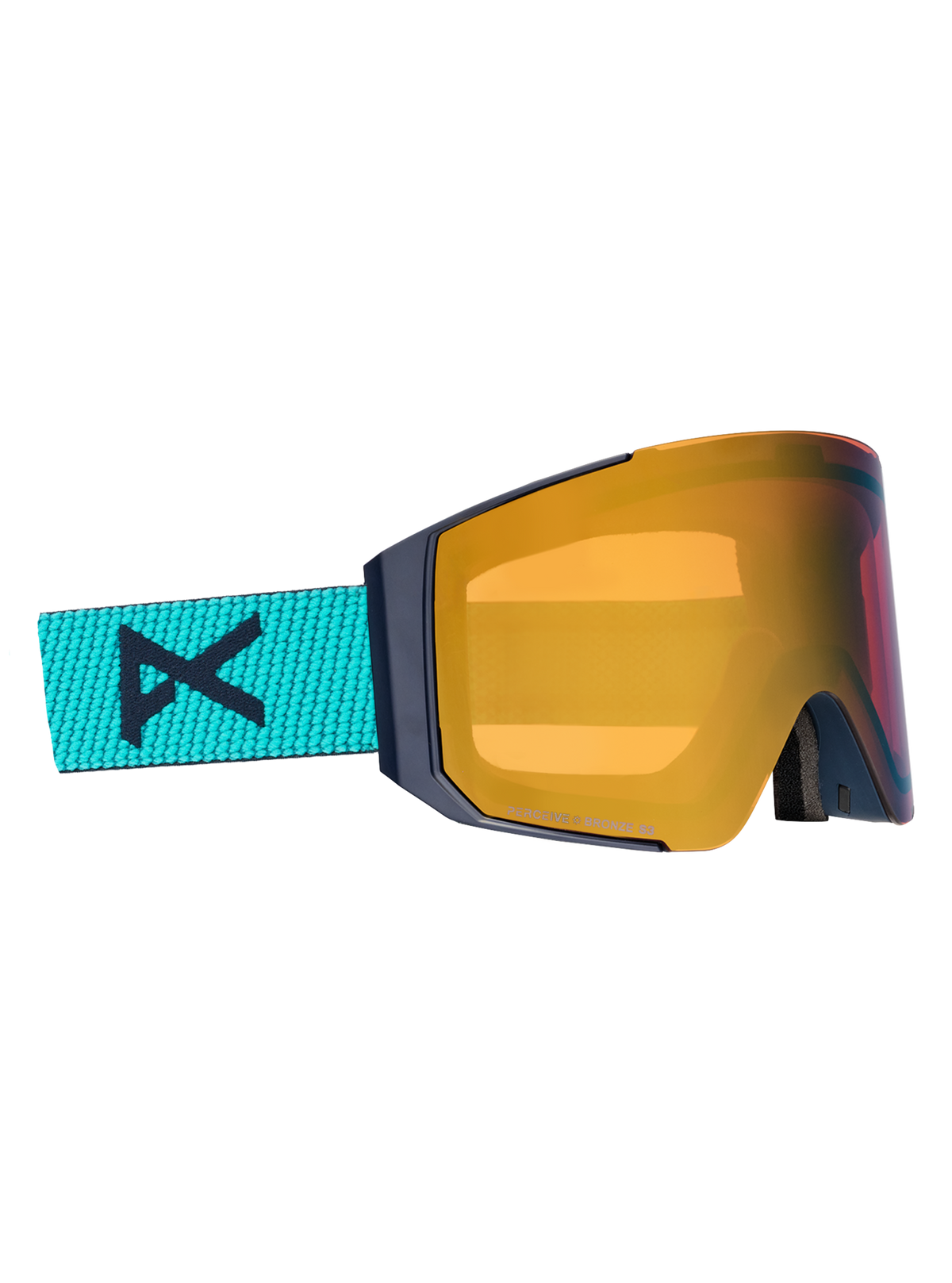 Product image of Anon Sync Goggles + Bonus Lens + MFI® Face Mask[Variant:Frame: Marine, Lens: Perceive Sunny Bronze (17% / S3), Spare Lens: Perceive Cloudy Burst (59% / S1)]