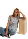 Product image of Women's Burton Classic Short Sleeve T-Shirt[Variant:Gray Heather]