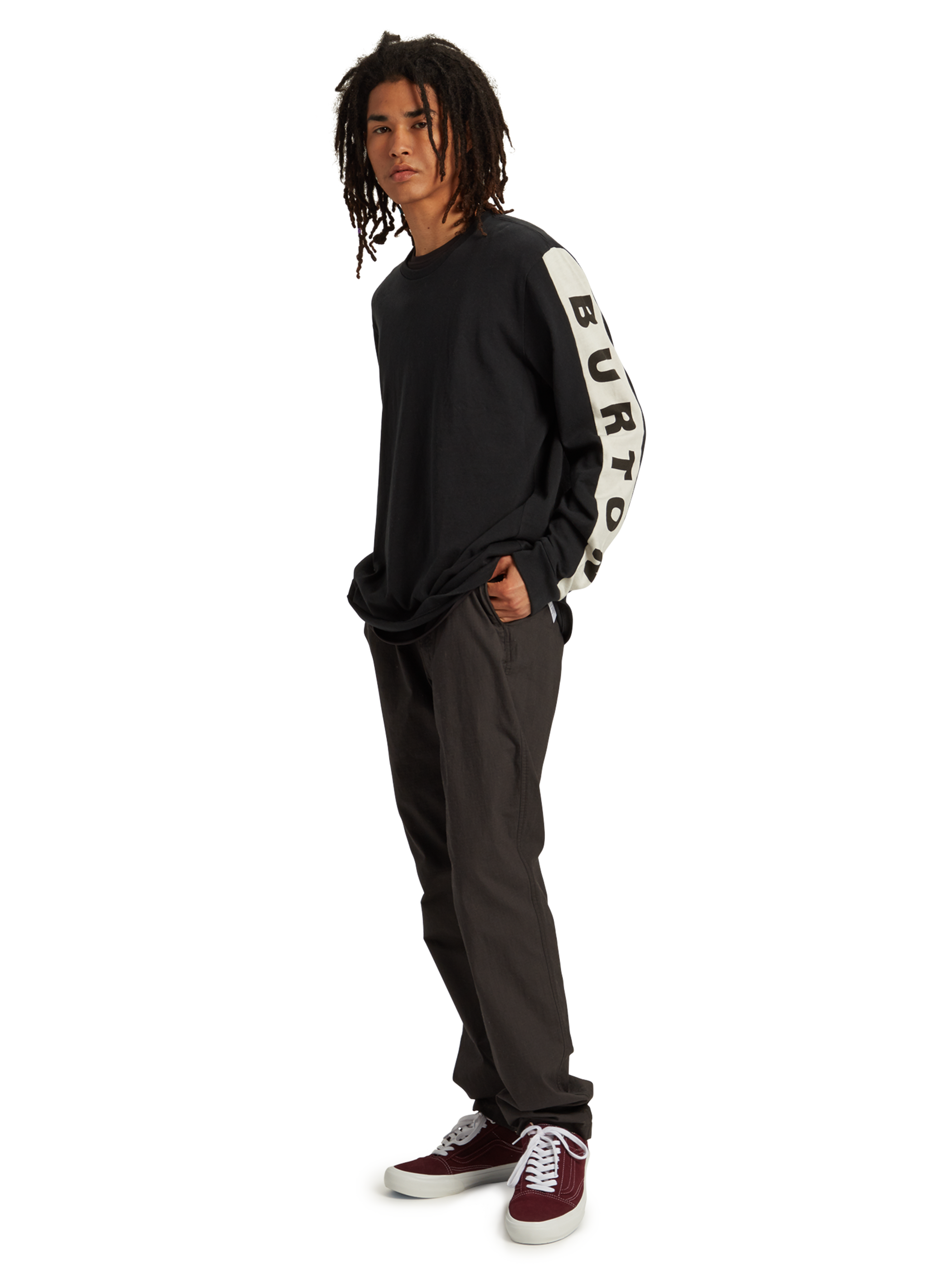メンズ Burton ローボール ロングスリーブ Tシャツ