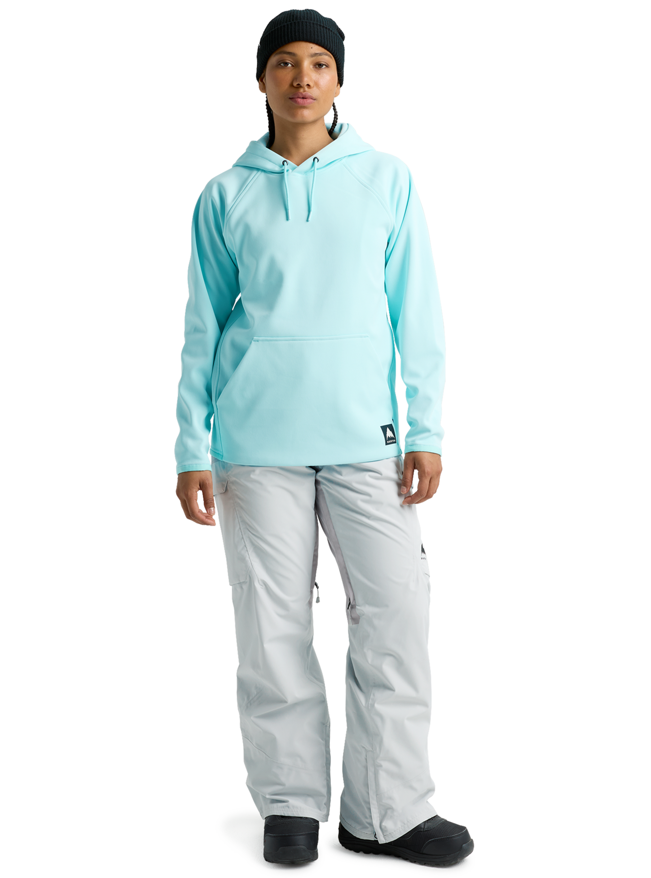 ウィメンズ Burton クラウン ウェザープルーフ フリースプルオーバー