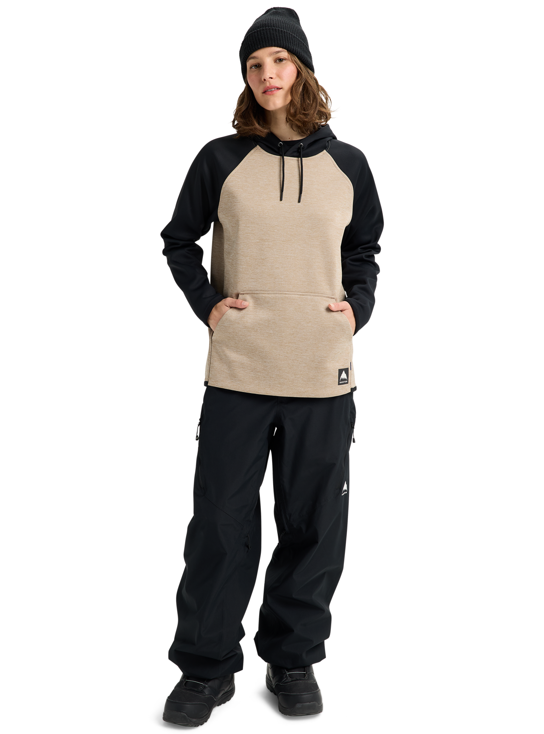ウィメンズ Burton クラウン ウェザープルーフ フリースプルオーバー