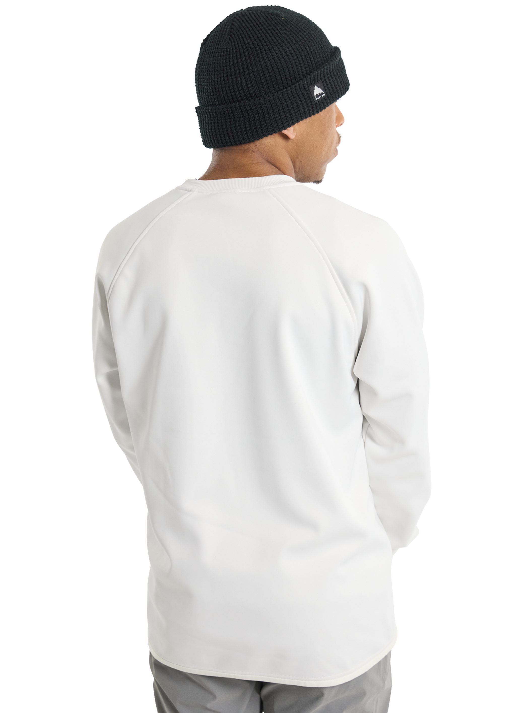 Product image of Men's Burton Crown Weatherproof Pullover Crewneck Fleece[Variant:Stout White]