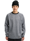 Product image of Men's Burton Crown Weatherproof Crewneck Fleece[Variant:True Black Heather]