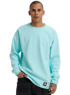 Product image of Men's Burton Crown Weatherproof Crewneck Fleece[Variant:Light Teal]