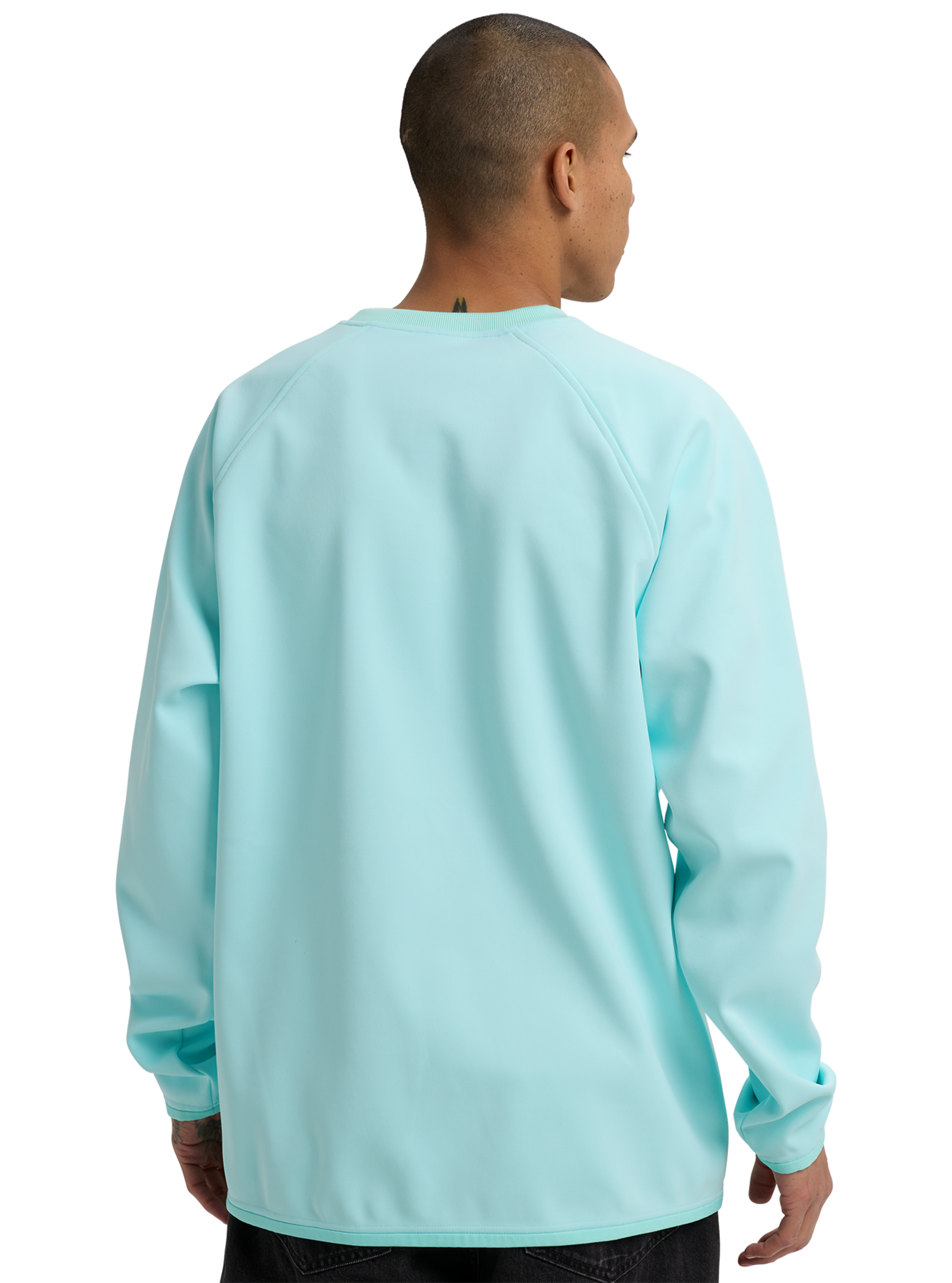 Product image of Men's Burton Crown Weatherproof Crewneck Fleece[Variant:Light Teal]