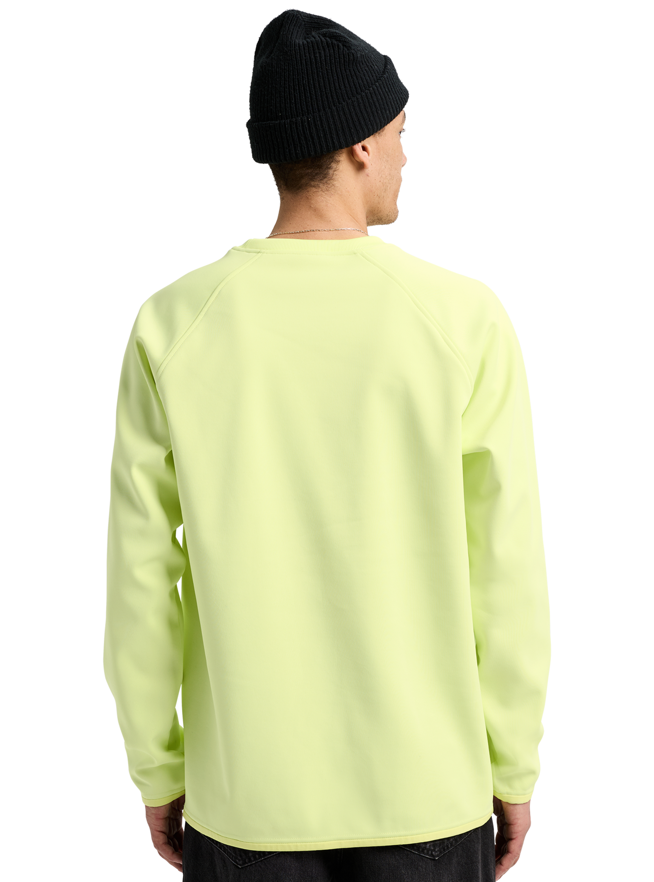 Product image of Men's Burton Crown Weatherproof Crewneck Fleece[Variant:Glow Yellow Green]