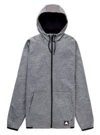Product image of Men's Burton Crown Weatherproof Full-Zip Fleece[Variant:True Black Heather]