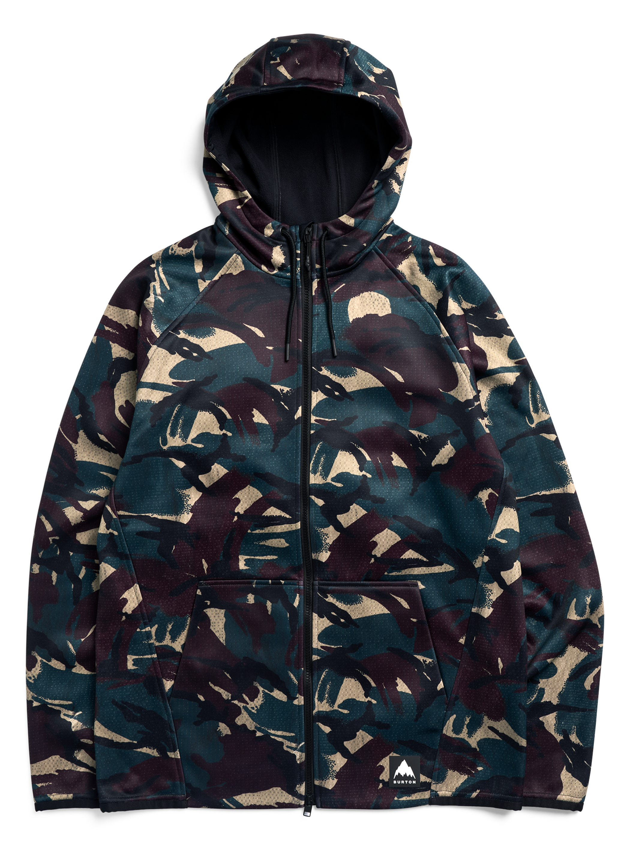 メンズ Burton クラウン ウェザープルーフ フルジップ フリース