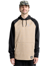 Product image of Men's Burton Crown Weatherproof Pullover Fleece (Sample)[Variant:Summit Taupe Heather / True Black]