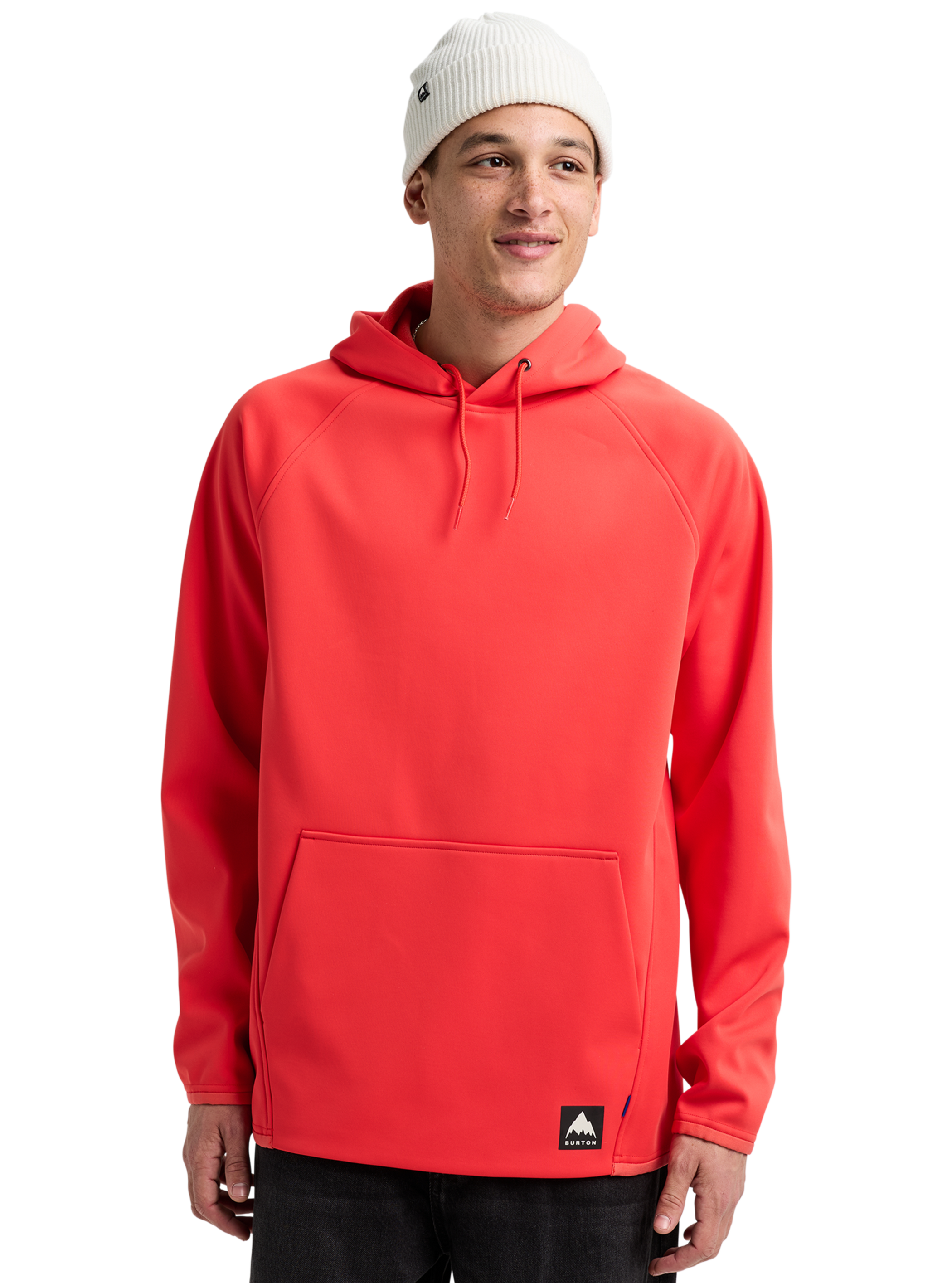 Product image of Men's Burton Crown Weatherproof Pullover Fleece (Sample)[Variant:Fiesta Red]