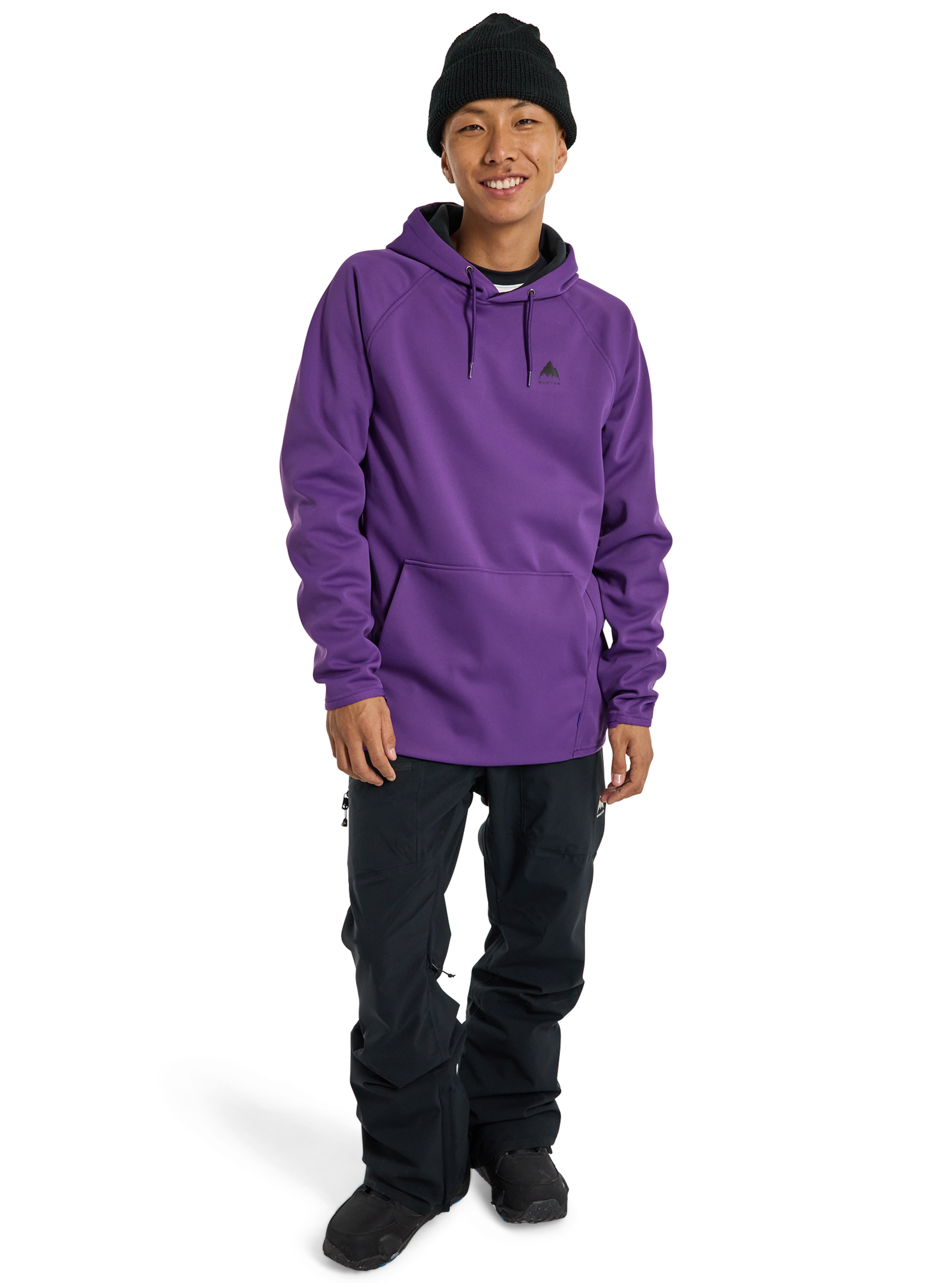 メンズ Burton クラウン ウェザープルーフ プルオーバー フリース