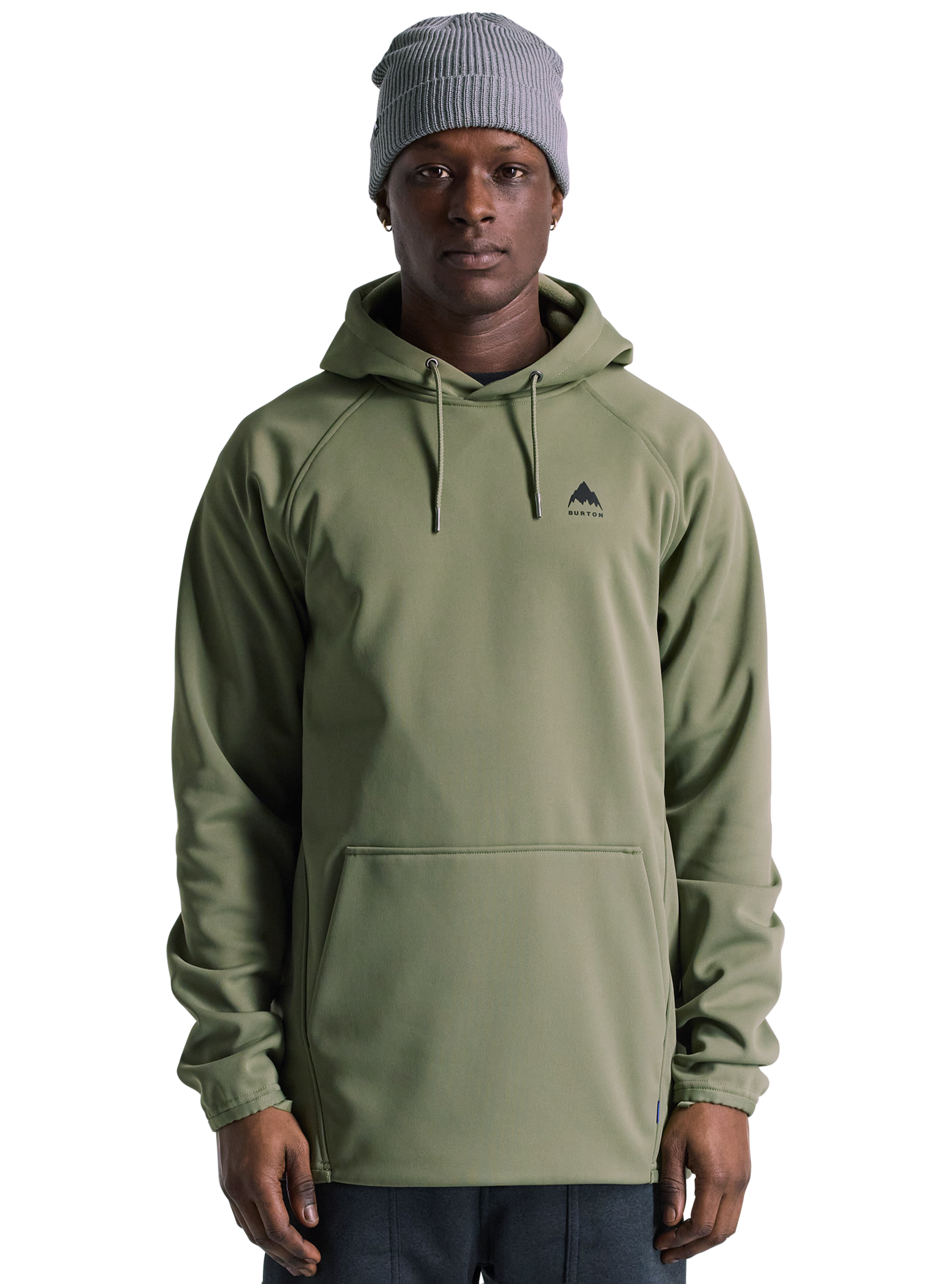 Product image of Men's Burton Crown Weatherproof Pullover Fleece[Variant:Forest Moss]