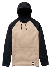 Product image of Men's Burton Crown Weatherproof Fleece Pullover[Variant:Summit Taupe Heather / True Black]