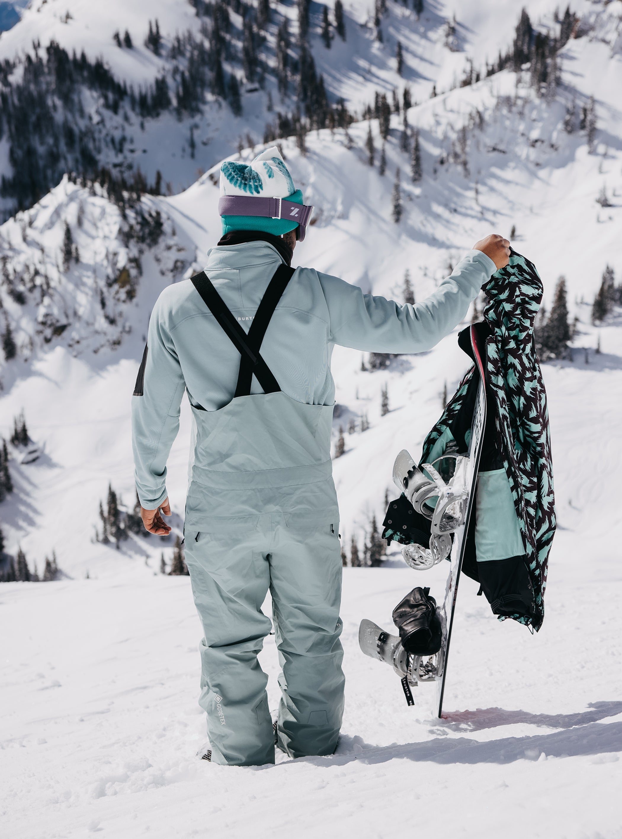 Product image of Men's Burton [ak] Cyclic GORE-TEX 2L Bib Pants[Variant:Petrol Green]