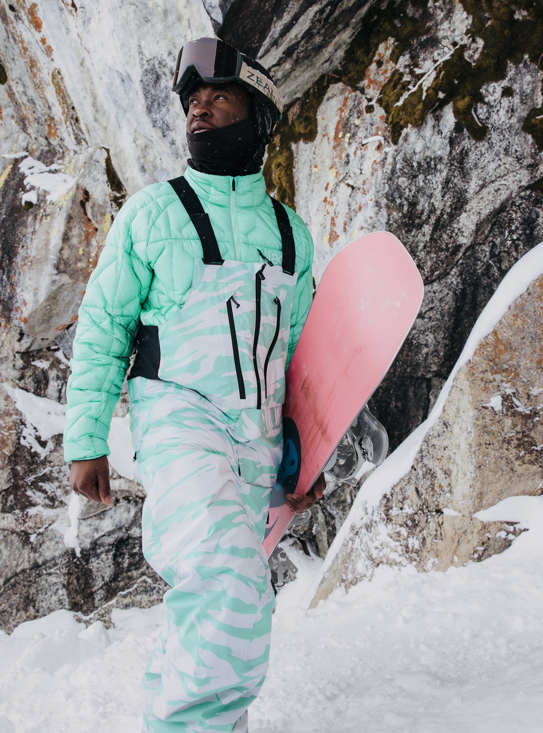 Product image of Men's Burton [ak] Cyclic GORE-TEX 2L Bib Pants[Variant:Oversized Zebra]