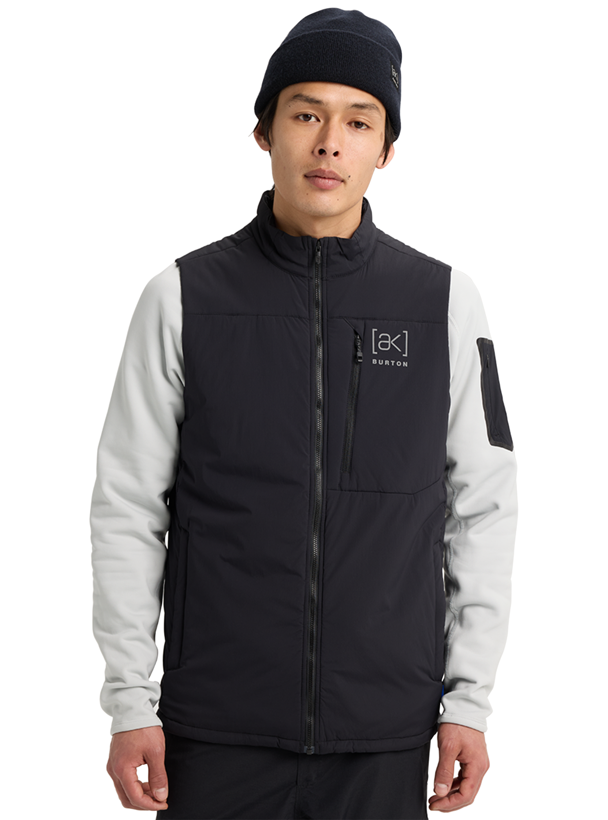 Product image of Men's Burton [ak] Helium Stretch Insulated Vest[Variant:True Black]