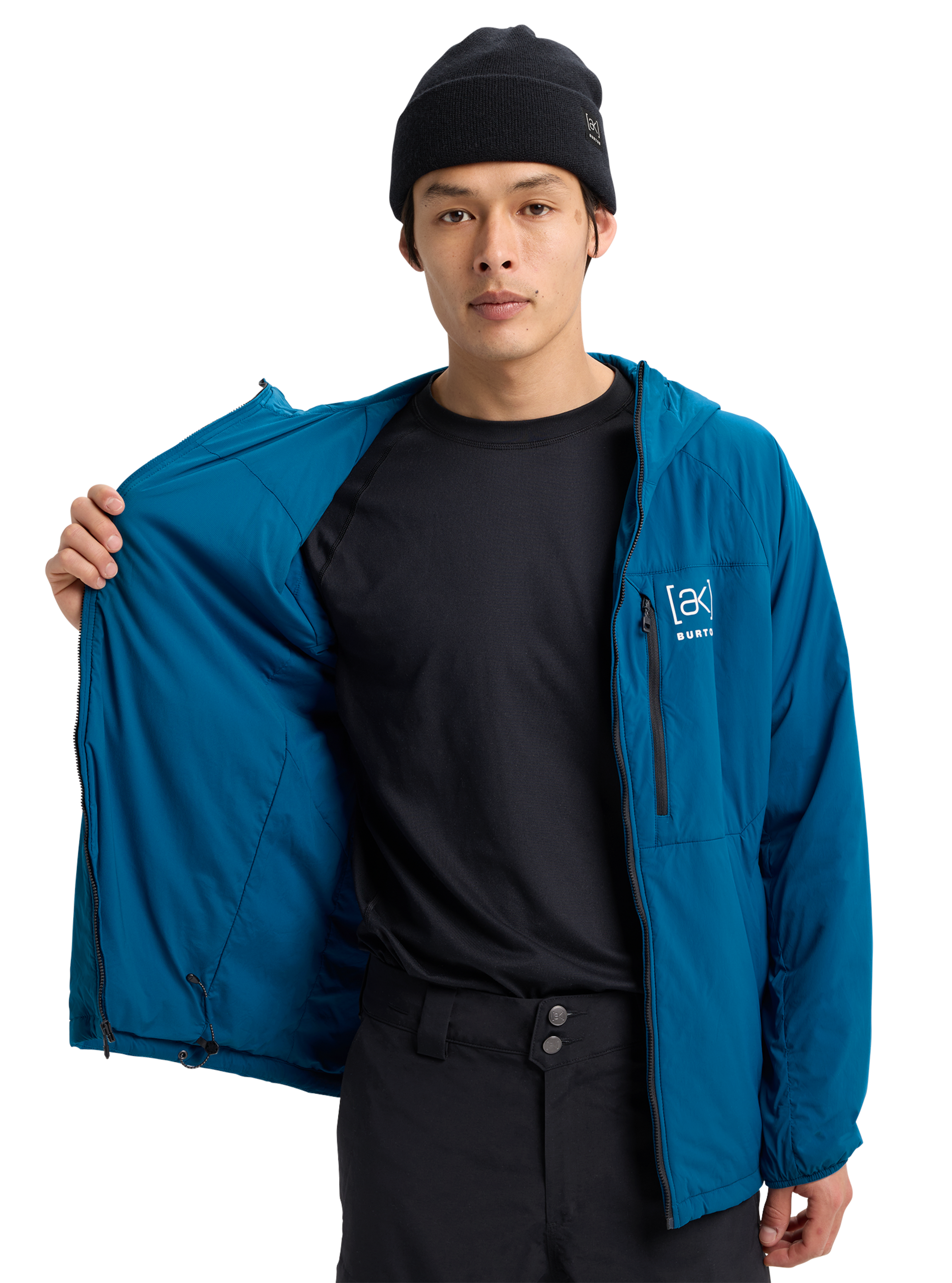 【サンプル】メンズ Burton [ak]® ヘリウム フーデッド ストレッチ インサレーテッド ジャケット