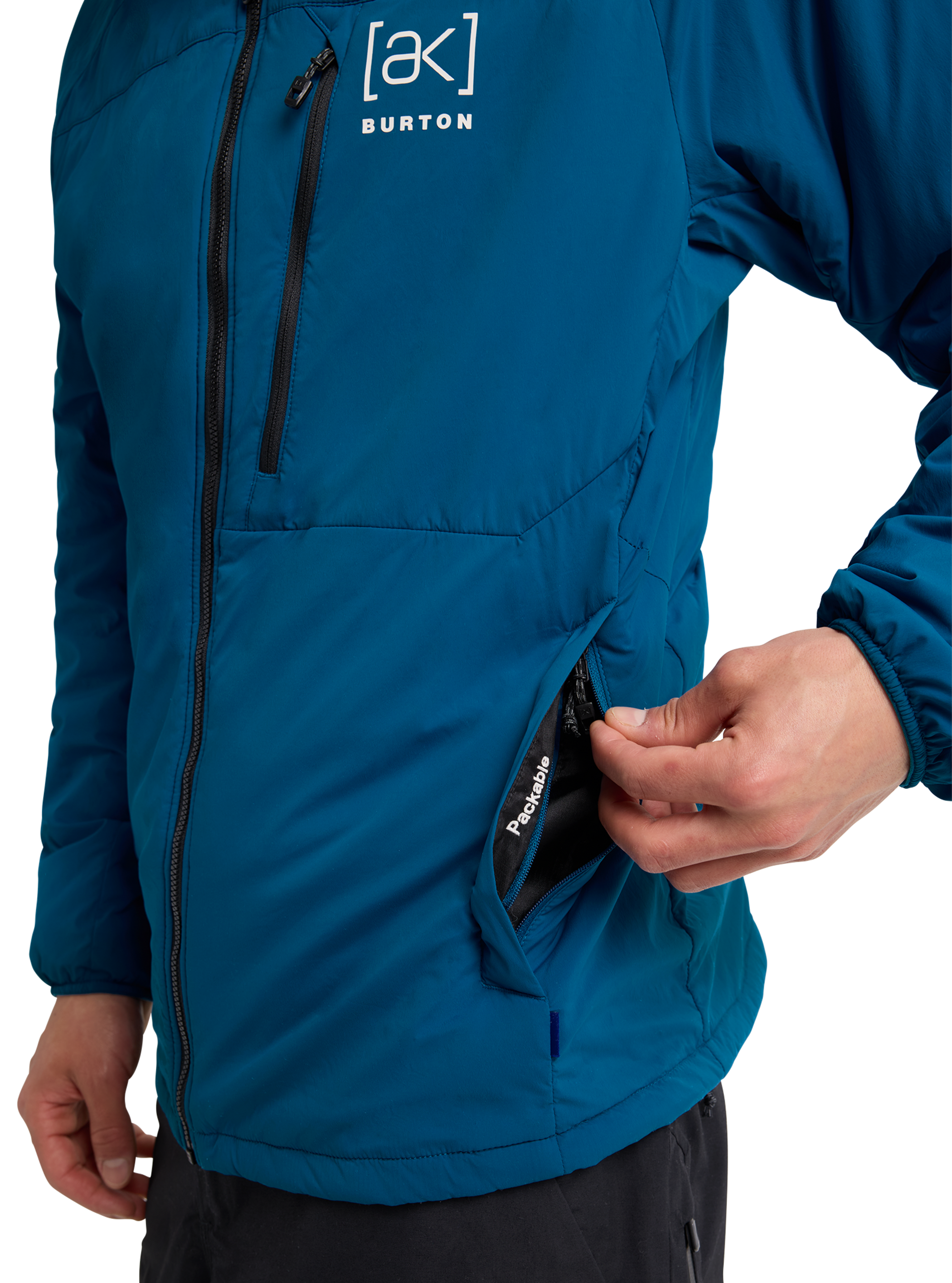 【サンプル】メンズ Burton [ak]® ヘリウム フーデッド ストレッチ インサレーテッド ジャケット