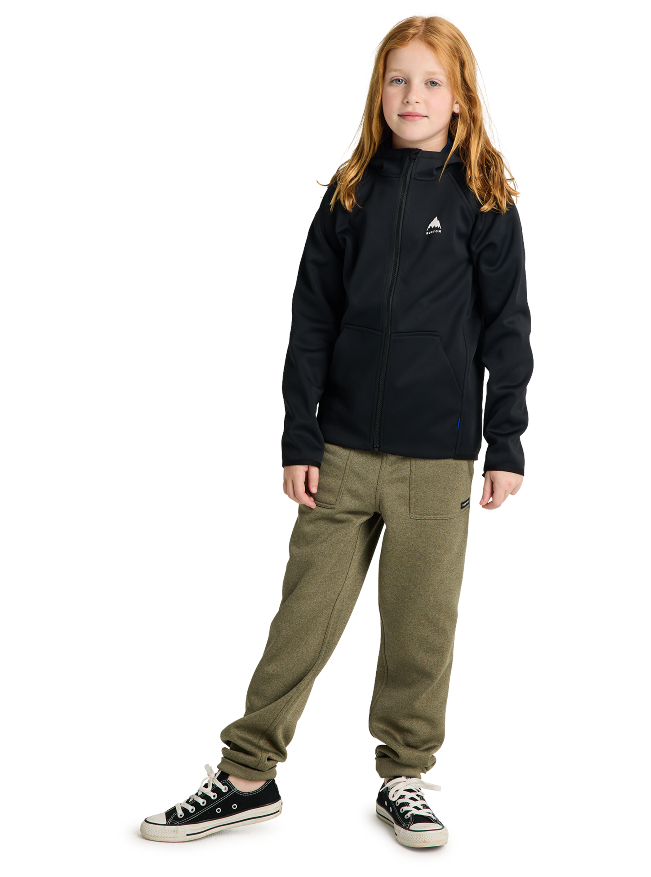 キッズ Burton クラウン ウェザープルーフ フルジップ フリース