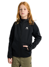 Product image of Kids' Burton Crown Weatherproof Full-Zip Fleece[Variant:True Black]