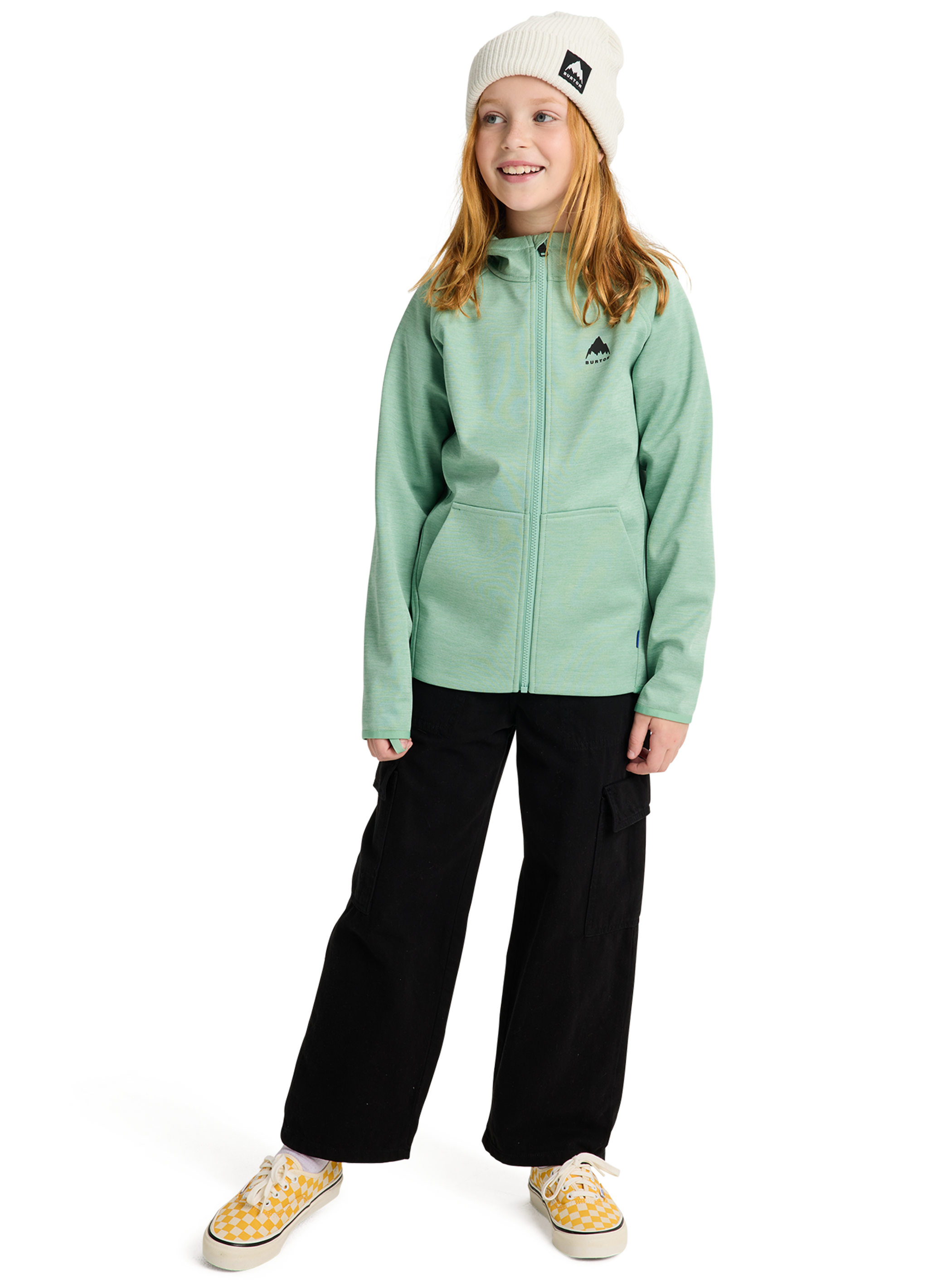 キッズ Burton クラウン ウェザープルーフ フルジップ フリース