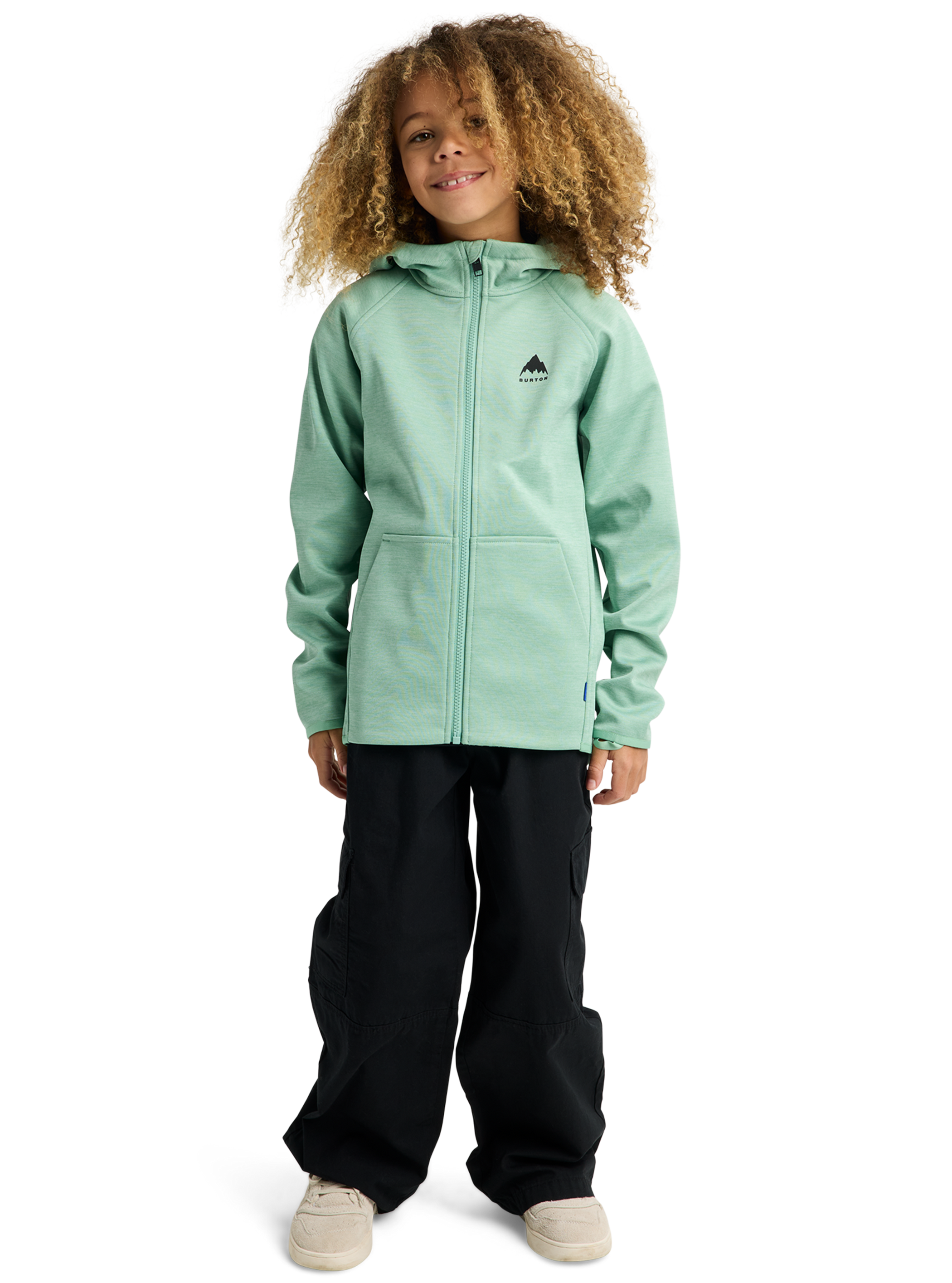 キッズ Burton クラウン ウェザープルーフ フルジップ フリース