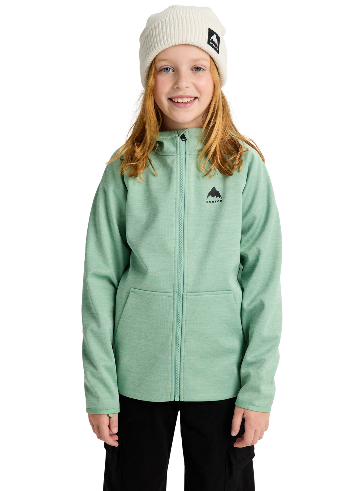Kids' Burton Crown Weatherproof Full-Zip Fleece 2026 Kids' Burton Crown Weatherproof Full-Zip Fleece 2026