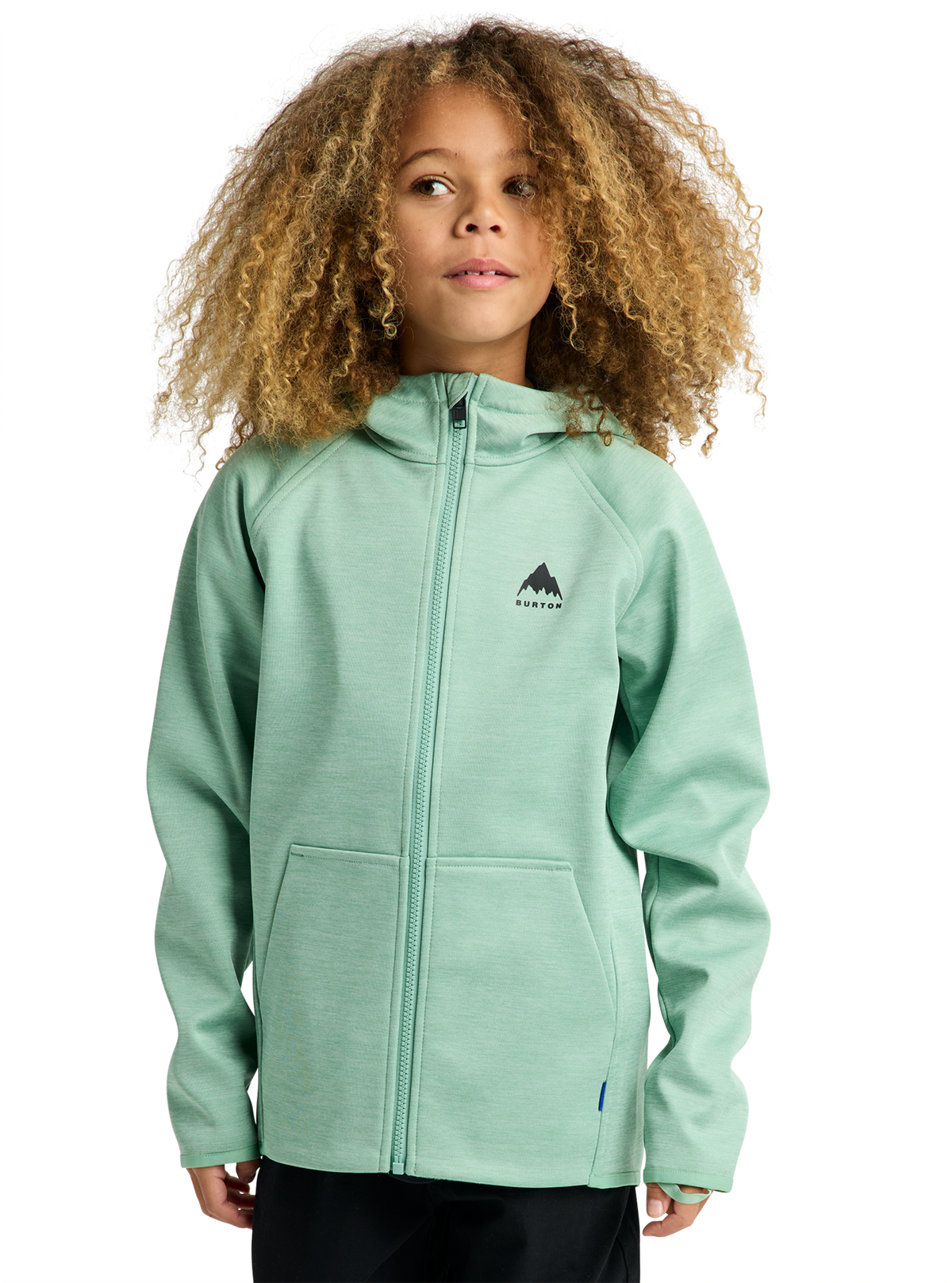 Kids' Burton Crown Weatherproof Full-Zip Fleece 2026 Kids' Burton Crown Weatherproof Full-Zip Fleece 2026